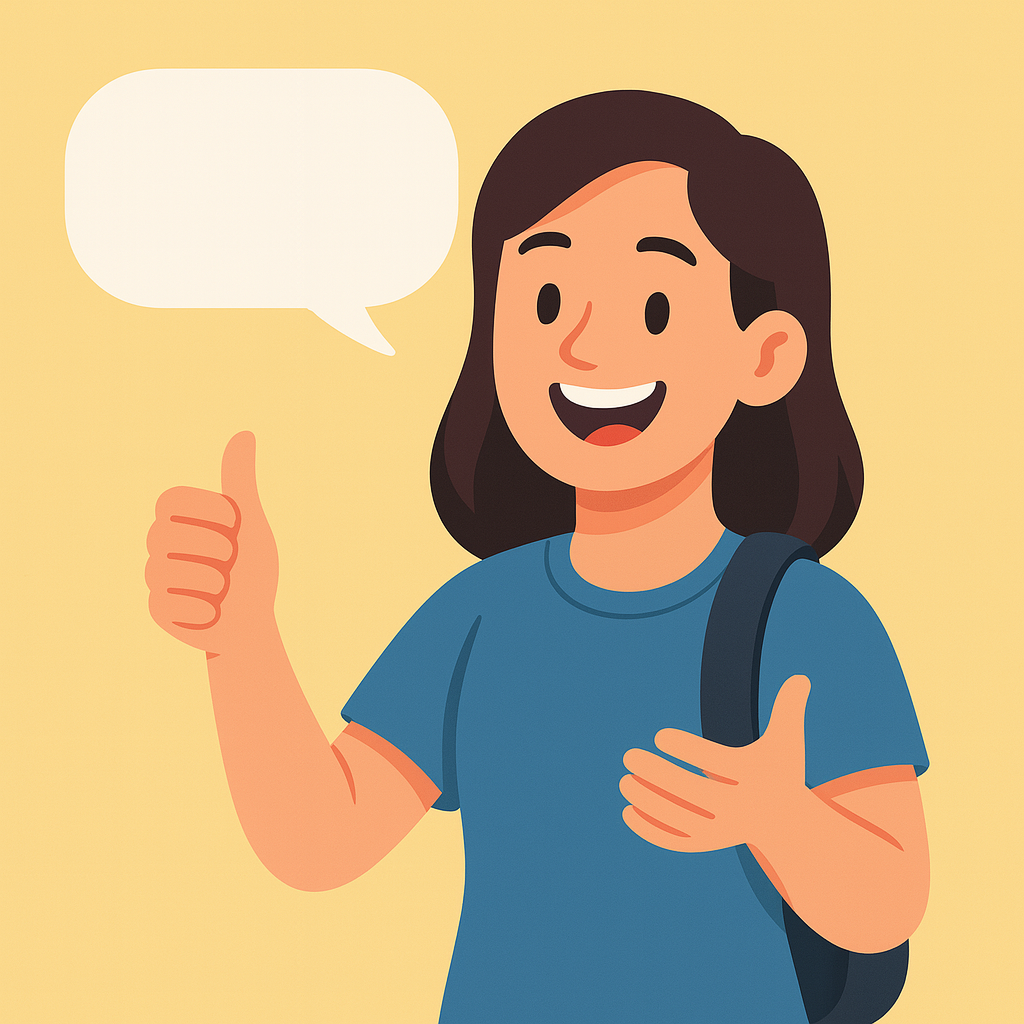 Customer testimonials video illustration